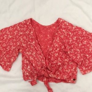 Billabong Tie Front Top